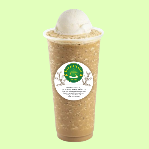 Taro Ice Blended with Pudding