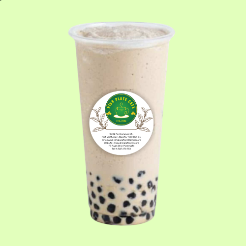 Milk Tea Ice Blended with Pearl