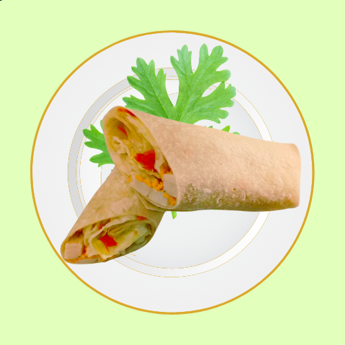 Chicken Wrap with Sweet Sauce